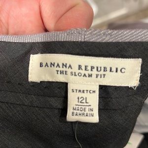 Banana Republic - grey Sloan fit pants